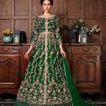 energetic-green-color-vaishnavi-net-with-coding-embroidery-work-anarkali-suit