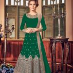 impeccable-basil-green-color-heavy-georgette-embroidery-stone-work-suit