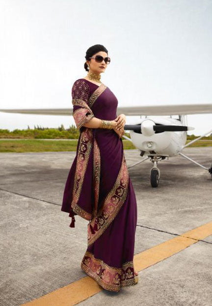 prachi-desai-in-purple-color-soft-silk-saree-with-full-work-banarasi-blouse