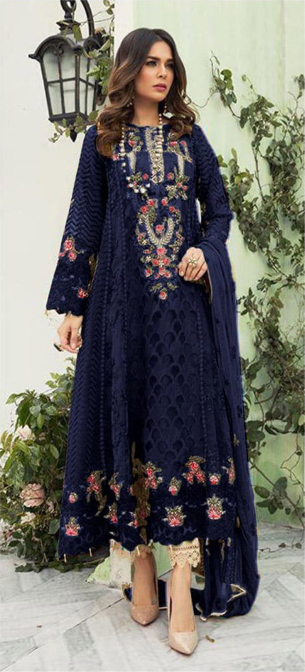 stylish-midnight-blue-color-heavy-fox-georgette-casual-wear-salwar-suit