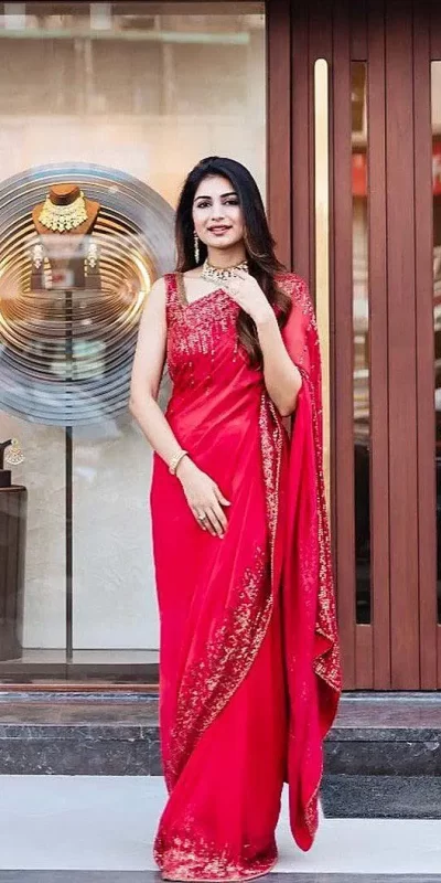 stunning-red-color-sequins-saree