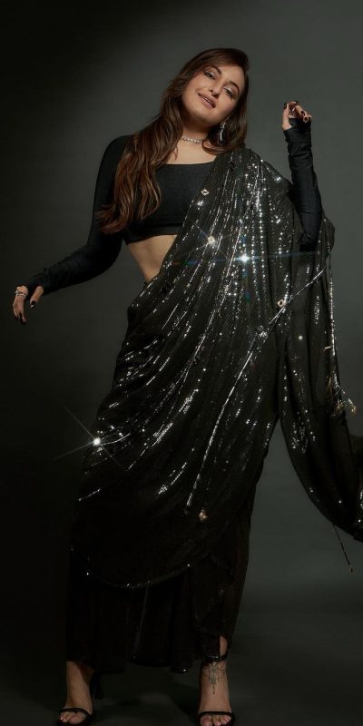 DF 3400 Black Georgette Heavy Sequins Embroidery Saree Casual, Party Wear, Wedding, Events, Festivals Wear Etc. Expected Delivery 4-6 Working Days 1699/- | Bollywood Sarees, Creative Sarees, Designer Sarees, Embroidered Sarees, Ethnic Saree, Modern Digital sarees, Party Wear Sarees, Sarees