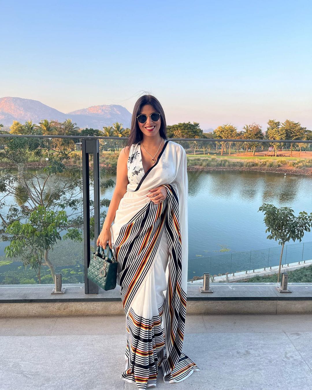 white satin silk blouse