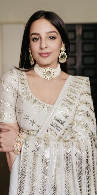 DF 3377 White Color Georgette Embroidery Sequins Saree Casual, Party Wear, Wedding, Events Etc Delivery Expected.4-6 Working Days 1799/- | Bollywood Sarees, Creative Sarees, Designer Sarees, Embroidered Sarees, Ethnic Saree, Modern Digital sarees, Party Wear Sarees, Sarees