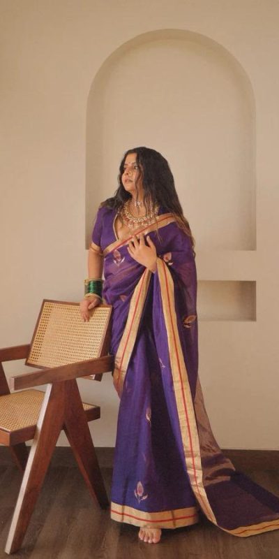 KP 5084 Violet Color Soft Lichi Silk Jacquard Work On All Over Saree Casual, Wedding, Festive, Events . Expected Delivery 4-6 Working Days @1449/- only | Bollywood Sarees, Creative Sarees, Designer Sarees, Embroidered Sarees, Ethnic Saree, Modern Digital sarees, Party Wear Sarees, Sarees