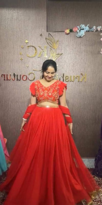PC 333 Red Color Fox Georgette Embroidery Thread Work With Hand Pasting Mirror Lehenga Choli Wedding, Party, Festive, Events Delivery 4-6 Working Days @2129 | Bollywood Lehenga, Creative Lehenga, Designer Lehenga, Embroidered Lehenga, Lehenga, Party Wear Lehenga