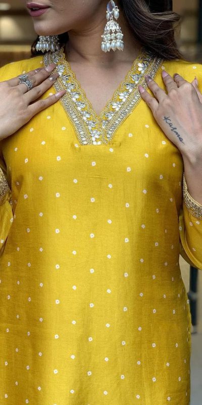 MF 746 Yellow Color Chinon Silk Wide Digital Print Coding Work Lace Salwar Suit Casual, Wedding, Party, Festive, Events Etc.4-6 Working Days@ 1699/-only | Jump Suits, Casual Suits, Creative suits, Designer Suits, Palazzo Suits, Party Wear Suits, Patiala Suits, Salwar suit, Straight Suits