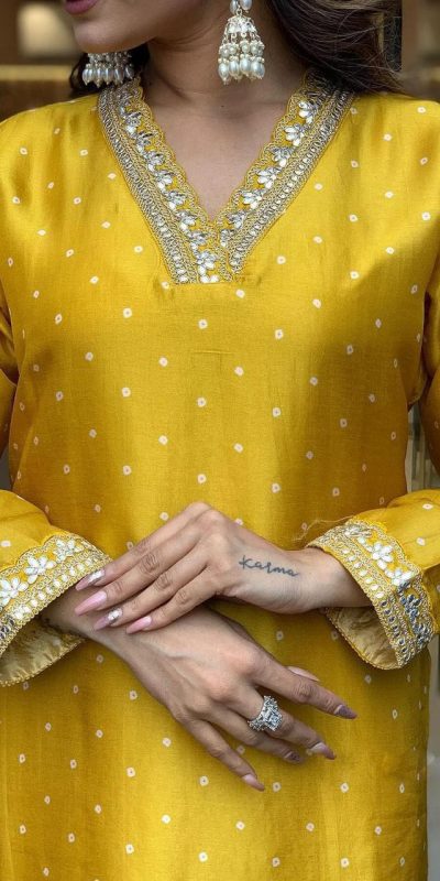 MF 746 Yellow Color Chinon Silk Wide Digital Print Coding Work Lace Salwar Suit Casual, Wedding, Party, Festive, Events Etc.4-6 Working Days@ 1699/-only | Jump Suits, Casual Suits, Creative suits, Designer Suits, Palazzo Suits, Party Wear Suits, Patiala Suits, Salwar suit, Straight Suits