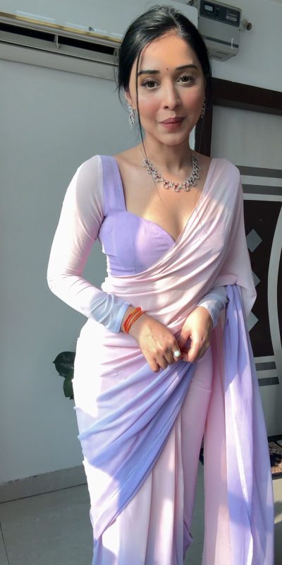 SC 224 Purple Pink Color Soft Georgette Silk Ready To Wear Saree Casual, Wedding, Festive, Events . Expected Delivery 4-6 Working Days @1549/- only | Bollywood Sarees, Creative Sarees, Designer Sarees, Embroidered Sarees, Ethnic Saree, Modern Digital sarees, Party Wear Sarees, Sarees