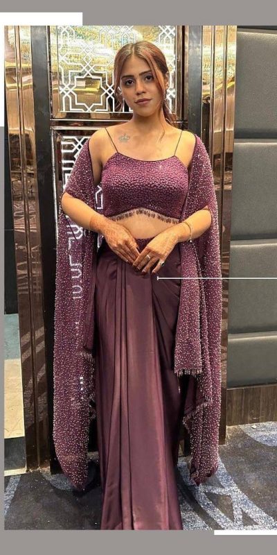 LG 1822 Wine Color Rangoli Silk Sequence Threads Work Dhoti Suit Casual, Wedding, Festive, Events. Expected Delivery 4-6 Working Days @2099/- only | Jump Suits, Casual Suits, Creative suits, Designer Suits, Palazzo Suits, Party Wear Suits, Patiala Suits, Salwar suit, Straight Suits