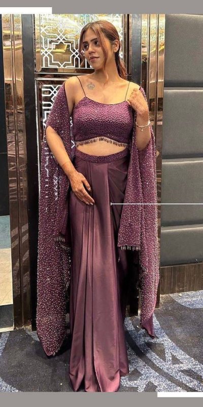 LG 1822 Wine Color Rangoli Silk Sequence Threads Work Dhoti Suit Casual, Wedding, Festive, Events. Expected Delivery 4-6 Working Days @2099/- only | Jump Suits, Casual Suits, Creative suits, Designer Suits, Palazzo Suits, Party Wear Suits, Patiala Suits, Salwar suit, Straight Suits