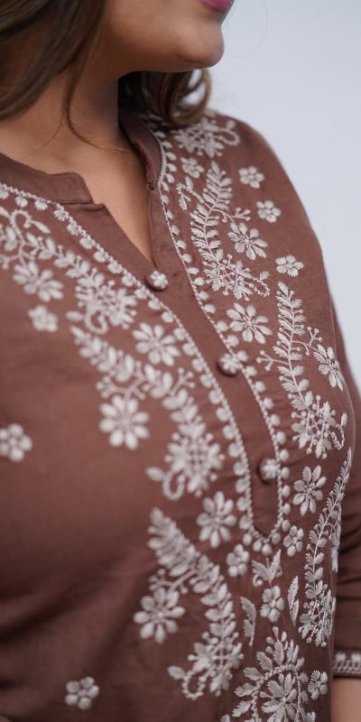 BE 340 Brown Color Rayon Embroidery Work Salwar Suit Casual, Wedding, Festive, Events . Expected Delivery 4-6 Working Days @1649/- only | Jump Suits, Casual Suits, Creative suits, Designer Suits, Palazzo Suits, Party Wear Suits, Patiala Suits, Salwar suit, Straight Suits