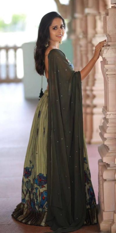 PC 291 Pista Color Color Chant Crepe Kalamkari Print Lehenga Choli Wedding, Party, Festive, Events Etc. Delivery 4-6 Working Days Rs 1799 | Bollywood Lehenga, Creative Lehenga, Designer Lehenga, Embroidered Lehenga, Lehenga, Party Wear Lehenga