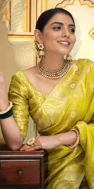 MB 494 Lemon Yellow Color Soft Litchi Silk All Over Weaving Saree Casual, Wedding, Festive, Events . Expected Delivery 4-6 Working Days @1199/- only | Bollywood Sarees, Creative Sarees, Designer Sarees, Embroidered Sarees, Ethnic Saree, Modern Digital sarees, Party Wear Sarees, Sarees
