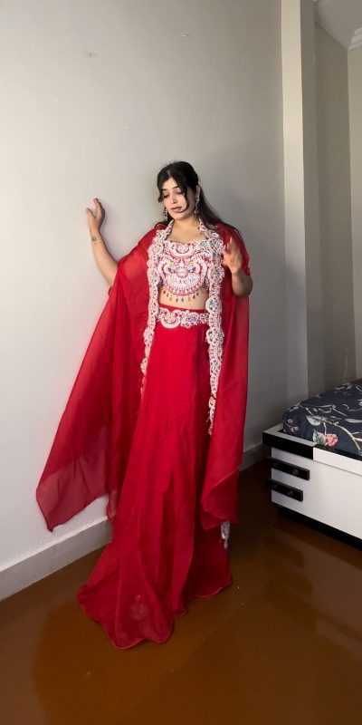 BE 338 Red Color Georgette Sequence Diamond Work Dhoti Suit Casual, Wedding, Festive, Events . Expected Delivery 4-6 Working Days @1999/- only | Jump Suits, Casual Suits, Creative suits, Designer Suits, Palazzo Suits, Party Wear Suits, Patiala Suits, Salwar suit, Straight Suits