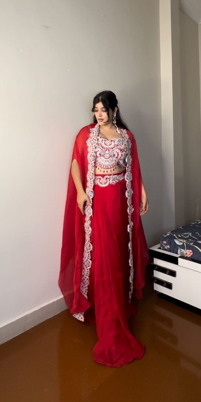 BE 338 Red Color Georgette Sequence Diamond Work Dhoti Suit Casual, Wedding, Festive, Events . Expected Delivery 4-6 Working Days @1999/- only | Jump Suits, Casual Suits, Creative suits, Designer Suits, Palazzo Suits, Party Wear Suits, Patiala Suits, Salwar suit, Straight Suits