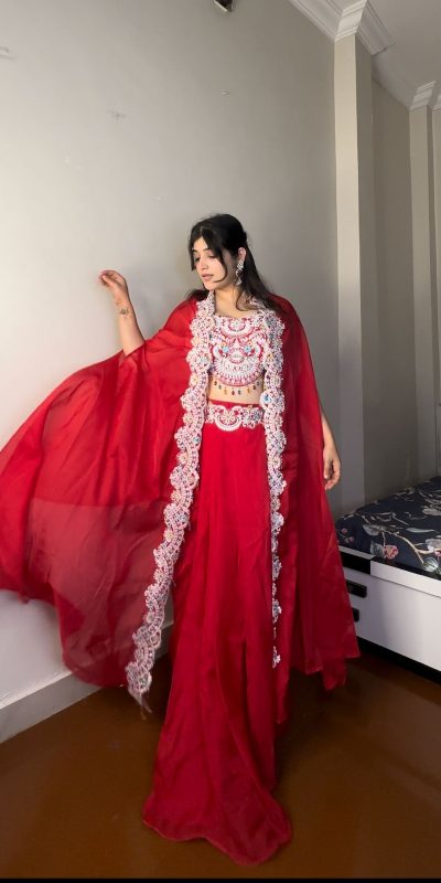 BE 338 Red Color Georgette Sequence Diamond Work Dhoti Suit Casual, Wedding, Festive, Events . Expected Delivery 4-6 Working Days @1999/- only | Jump Suits, Casual Suits, Creative suits, Designer Suits, Palazzo Suits, Party Wear Suits, Patiala Suits, Salwar suit, Straight Suits