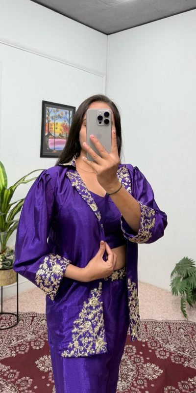ST 1101 Royal Blue Chinon Embroidery Work Fancy Pattern Salwar Suit Casual, Wedding, Festive, Events . Expected Delivery 4-6 Working Days @1849/- only | Jump Suits, Casual Suits, Creative suits, Designer Suits, Palazzo Suits, Party Wear Suits, Patiala Suits, Salwar suit, Straight Suits