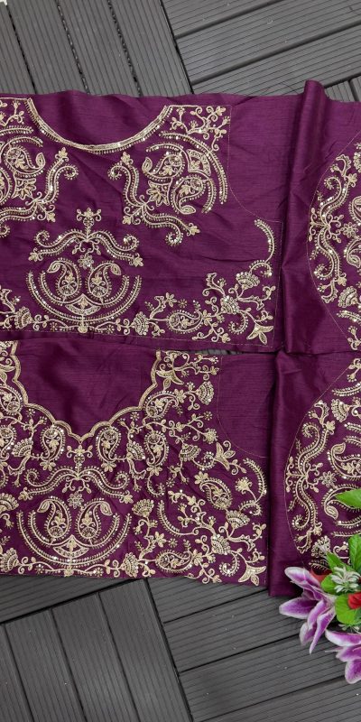 BT 421 Purple Color Soft Organza Silk Thread Sequence Work Saree Casual, Wedding, Festive, Events . Expected Delivery 4-6 Working Days @1949/- only | Bollywood Sarees, Creative Sarees, Designer Sarees, Embroidered Sarees, Ethnic Saree, Modern Digital sarees, Party Wear Sarees, Sarees