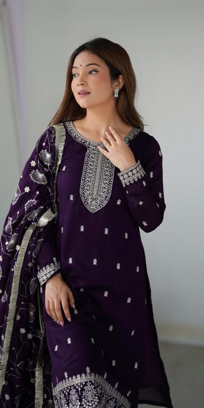 KB 276 Purple Color Rangoli Silk Sequence Jari Work Salwar Suit Casual, Wedding, Party, Festive, Events Etc.4-6 Working Days@ 2049/-only | Jump Suits, Casual Suits, Creative suits, Designer Suits, Palazzo Suits, Party Wear Suits, Patiala Suits, Salwar suit, Straight Suits