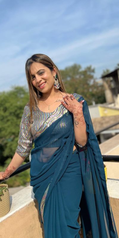 JR 579 Peacock Blue Color Georgette Sequence Work Lace With Peiping Saree Casual, Wedding, Festive, Events . Expected Delivery 4-6 Working Days @1649/- only | Bollywood Sarees, Creative Sarees, Designer Sarees, Embroidered Sarees, Ethnic Saree, Modern Digital sarees, Party Wear Sarees, Sarees