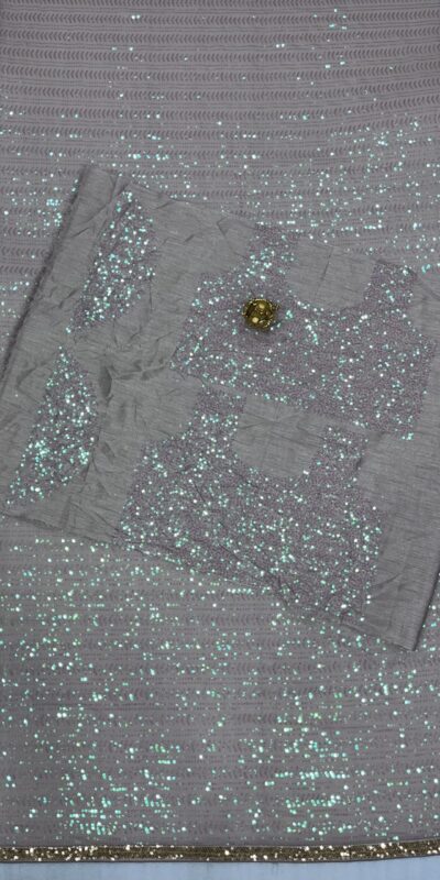 DF 3416 Grey Color Georgette Rainbow Sequins Embroidery Work Saree Casual, Wedding, Festive, Events . Expected Delivery 4-6 Working Days @1799/- only | Bollywood Sarees, Creative Sarees, Designer Sarees, Embroidered Sarees, Ethnic Saree, Modern Digital sarees, Party Wear Sarees, Sarees