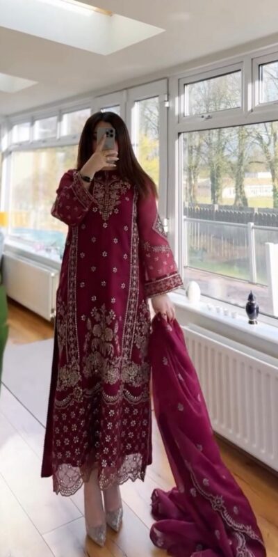 BE 383 Maroon Color Georgette Embroidery Diamond Work Salwar Suit Casual, Wedding, Festive, Events . Expected Delivery 4-6 Working Days @1999/- only | Jump Suits, Casual Suits, Creative suits, Designer Suits, Palazzo Suits, Party Wear Suits, Patiala Suits, Salwar suit, Straight Suits