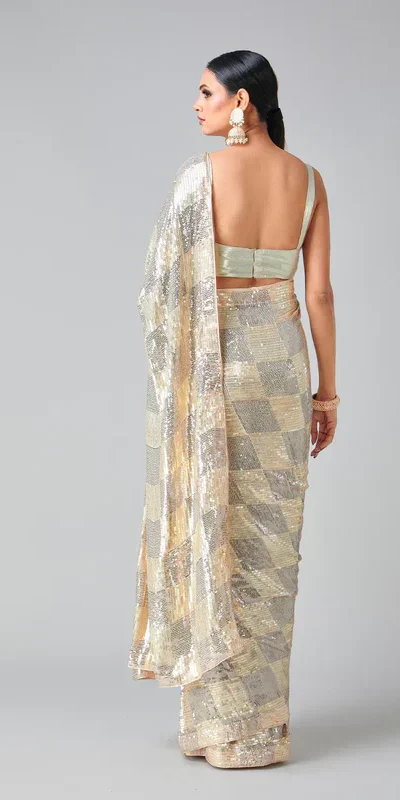 DF 3426 Peach Color Georgette 5MM Sequins Embroidery Work Saree Casual, Wedding, Festive, Events . Expected Delivery  4-6 Working Days @1749/- only                                                 | Bollywood Sarees, Creative Sarees, Designer Sarees, Embroidered Sarees, Ethnic Saree, Modern Digital sarees, Party Wear Sarees, Sarees