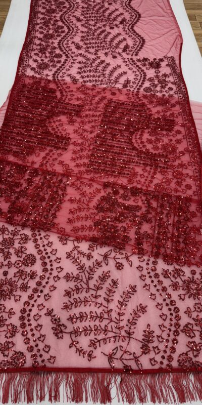 DF 3461 Red Color Butterfly Net 5mm Sequins Embroidery work Saree Saree Casual, Wedding, Festive, Events . Expected Delivery  4-6 Working Days @1799/- only                                                                                | Bollywood Sarees, Creative Sarees, Designer Sarees, Embroidered Sarees, Ethnic Saree, Modern Digital sarees, Party Wear Sarees, Sarees