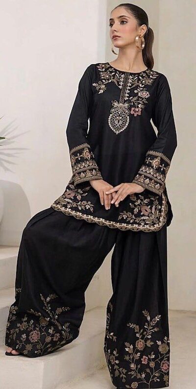 DC 107 Black Havy Natural Crep Salwar Suit Perfect for Wedding, Party, Cultural Events, Family Gatherings, Ethnic Day – . Affordable Price ₹1849. Deli | Designer Suits, Jump Suits, Casual Suits, Creative suits, Palazzo Suits, Party Wear Suits, Patiala Suits, Salwar suit, Straight Suits