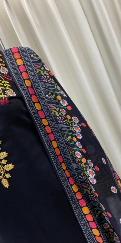 BE 397 Black Roman Silk with Embroidery Work Salwar Suit .Wedding, Party, Festive, Events, Best Price ₹1999. Delivery 4-6 Working Days. Shop now. | Designer Suits, Jump Suits, Tops & Bottoms, Track Suits, Trendy Wear, Casual Suits, Creative suits, Palazzo Suits, Party Wear Suits, Patiala Suits, Salwar suit, Straight Suits