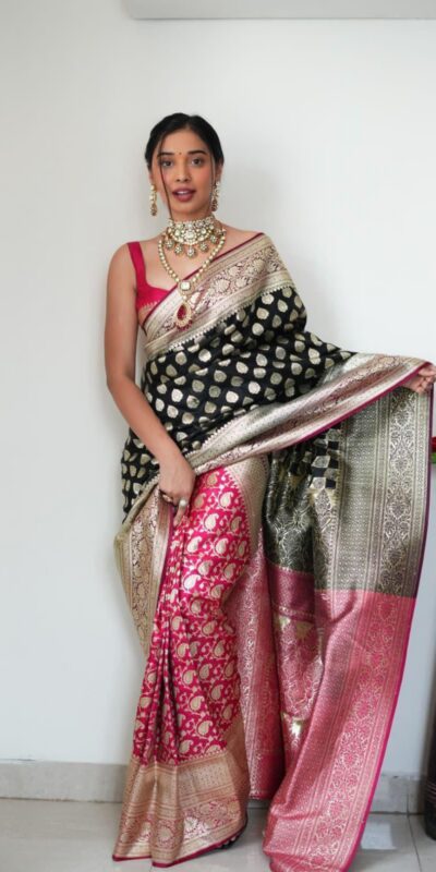 SC 239 Pink Georgette With Lace Work & Lace Border Saree . Wedding, Party, Festive, Events, Exclusive Offer ₹1599. Delivery 4-6 Working Days. Shop now. | Bollywood Sarees, Creative Sarees, Designer Sarees, Embroidered Sarees, Ethnic Saree, Modern Digital sarees, Party Wear Sarees, Sarees