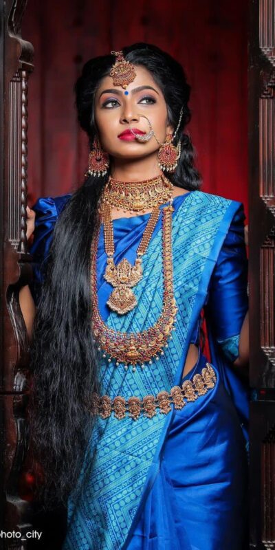 KP 2035 Blue Soft Lichi Silk Saree Perfect for Wedding, Party, Karwa Chauth, Pongal, Haldi . Available at ₹1399 only. Delivery 4-6 Working Days. | Bollywood Sarees, Creative Sarees, Designer Sarees, Embroidered Sarees, Ethnic Saree, Modern Digital sarees, Party Wear Sarees, Sarees