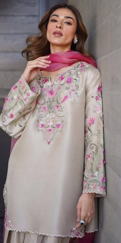 BE 347 Chiku French Crape with Embroidery Work & Lace Work Salwar Suit . Exclusive Offer ₹1849. Delivery 4-6 Working Days. Shop now. | Designer Suits, Jump Suits, Casual Suits, Creative suits, Palazzo Suits, Party Wear Suits, Patiala Suits, Salwar suit, Straight Suits