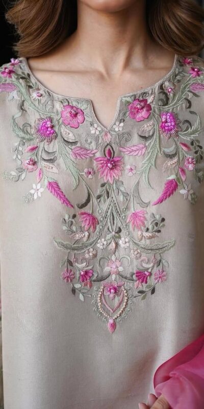 BE 347 Chiku French Crape with Embroidery Work & Lace Work Salwar Suit . Exclusive Offer ₹1849. Delivery 4-6 Working Days. Shop now. | Designer Suits, Jump Suits, Casual Suits, Creative suits, Palazzo Suits, Party Wear Suits, Patiala Suits, Salwar suit, Straight Suits