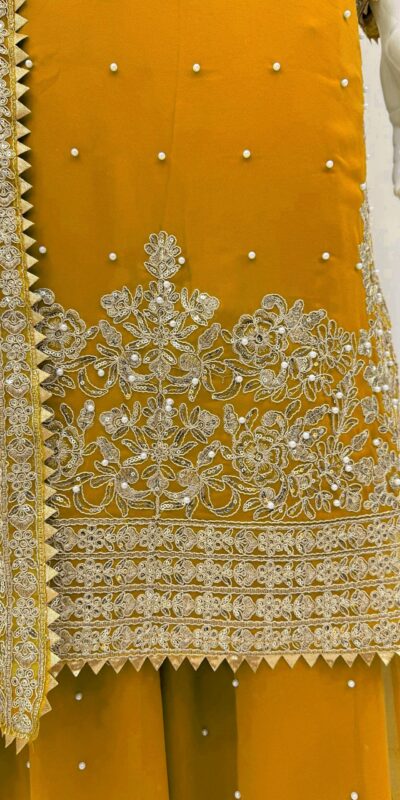 RTC 5901 Mustard Faux Georgette Salwar Suit Perfect for Wedding, Party, Raksha Bandhan, Eid, Pooja –. Introductory Price ₹2449. Delivery 4-6 Working Days. | Designer Suits, Jump Suits, Casual Suits, Creative suits, Palazzo Suits, Party Wear Suits, Patiala Suits, Salwar suit, Straight Suits