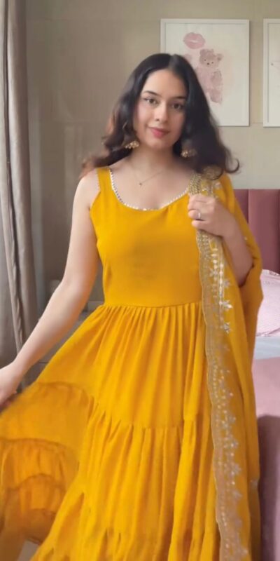 RTC 5925 Mustard Faux Georgette Salwar Suit Perfect for Wedding, Party, Eid, Cultural Events, Traditional Day . Exclusive Offer ₹2099. Delivery 4-6 | Jump Suits, Tops & Bottoms, Track Suits, Trendy Wear, Casual Suits, Creative suits, Designer Suits, Palazzo Suits, Party Wear Suits, Patiala Suits, Salwar suit, Straight Suits