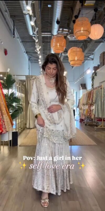 LG 998 Off White Color Chinon Sequence With Embroidery Work Salwar Suit Get it for ₹2149. Delivery 4-6 Working Days. Shop now. | Jump Suits, Tops & Bottoms, Track Suits, Trendy Wear, Casual Suits, Creative suits, Designer Suits, Palazzo Suits, Party Wear Suits, Patiala Suits, Salwar suit, Straight Suits
