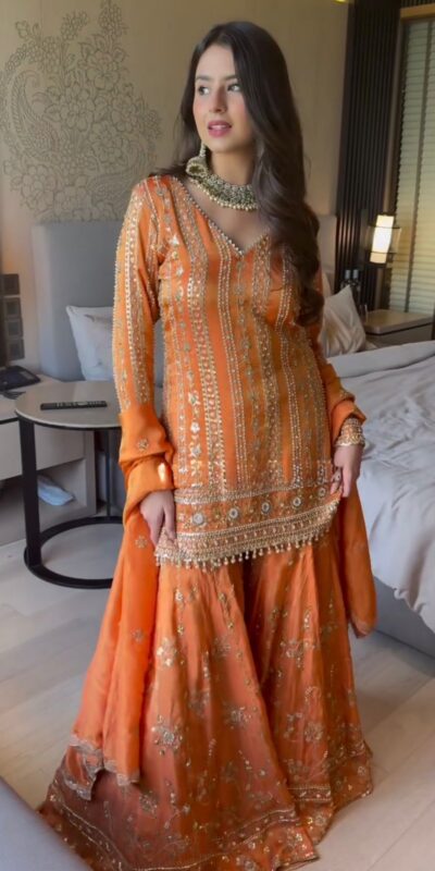 RTC 5926 Orange Faux Georgette With Lace Work Salwar Suit . Wedding, Party, Festive, Events, Best Price ₹2449. Delivery 4-6 Working Days. Shop now. | Jump Suits, Tops & Bottoms, Track Suits, Trendy Wear, Casual Suits, Creative suits, Designer Suits, Palazzo Suits, Party Wear Suits, Patiala Suits, Salwar suit, Straight Suits