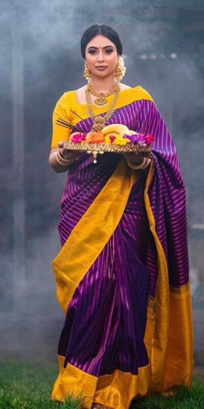 KP 5006 Purple Soft Lichi Silk Saree Perfect for Wedding, Party, Raksha Bandhan, Durga Puja, Ganesh Chaturthi . Introductory Price ₹1499. Delivery | Bollywood Sarees, Creative Sarees, Designer Sarees, Embroidered Sarees, Ethnic Saree, Modern Digital sarees, Party Wear Sarees, Sarees