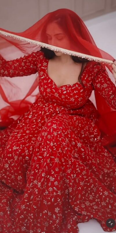 SSR 529 Red Georgette With Heavy Embroidery Sequence Work With Fancy Latkan with Embroidery Work Gown. Introductory Price ₹2149. Delivery 4-6 | Bollywood Gowns, Creative Gowns, Designer Gowns, Embroidered Gowns, Gowns, Party Wear Gowns