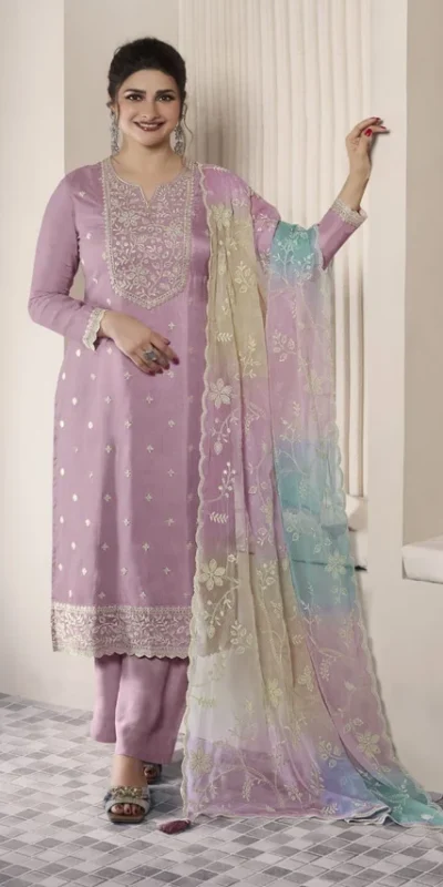 FC 73591 Lavender Vichitra Salwar Suit with Digital Print & Embroidery Work. Available at ₹2599 only. Delivery 4-6 Working Days. Shop now. | Designer Suits, Jump Suits, Casual Suits, Creative suits, Palazzo Suits, Party Wear Suits, Patiala Suits, Salwar suit, Straight Suits