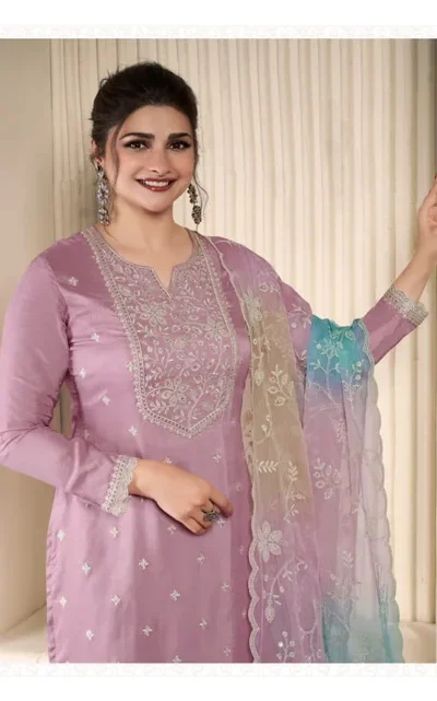 FC 73591 Lavender Vichitra Salwar Suit with Digital Print & Embroidery Work. Available at ₹2599 only. Delivery 4-6 Working Days. Shop now. | Designer Suits, Jump Suits, Casual Suits, Creative suits, Palazzo Suits, Party Wear Suits, Patiala Suits, Salwar suit, Straight Suits