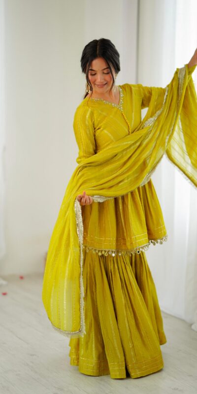 SRK 5300 Mustard Mal Chanderi With Lace Work & Mirror Work Salwar Suit . Get it for ₹2099. Delivery 4-6 Working Days. Shop now. | Designer Suits, Jump Suits, Tops & Bottoms, Track Suits, Trendy Wear, Casual Suits, Creative suits, Palazzo Suits, Party Wear Suits, Patiala Suits, Salwar suit, Straight Suits
