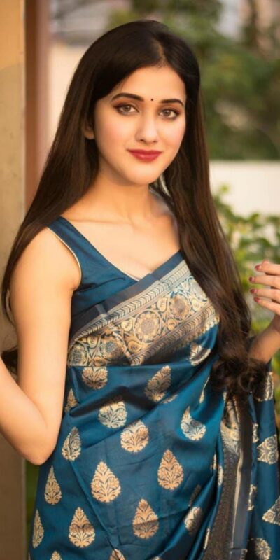 KPR 097 Peacock Blue Color Soft Lichi Silk Saree with Lace Work & Lace Border. Get it for ₹1299. Delivery 4-6 Working Days. Shop now | Bollywood Sarees, Creative Sarees, Designer Sarees, Embroidered Sarees, Ethnic Saree, Modern Digital sarees, Party Wear Sarees, Sarees