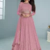 FC 9293 Pink Georgette Salwar Suit with Embroidery Work. Wedding, Party, Festive, Events, Now at just ₹2649. Delivery 4-6 Working Days. Shop now. | Designer Suits, Jump Suits, Casual Suits, Creative suits, Palazzo Suits, Party Wear Suits, Patiala Suits, Salwar suit, Straight Suits