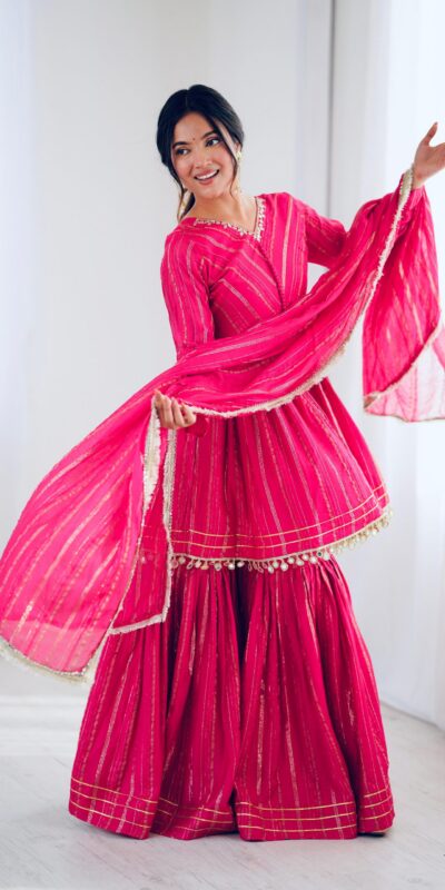 SRK 5300 Pink Mal Chanderi With Lace Work & Mirror Work Salwar Suit . Get it for ₹2099. Delivery 4-6 Working Days. Shop now. | Designer Suits, Jump Suits, Tops & Bottoms, Track Suits, Trendy Wear, Casual Suits, Creative suits, Palazzo Suits, Party Wear Suits, Patiala Suits, Salwar suit, Straight Suits