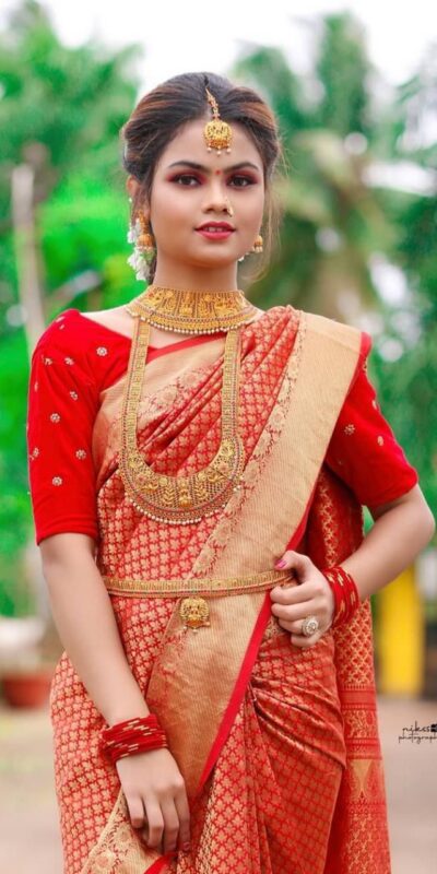 KP 3069 Red Soft Lichi Silk Saree with Lace Border & Lace Work. Affordable Price ₹1399. Delivery 4-6 Working Days. Shop now. | Bollywood Sarees, Creative Sarees, Designer Sarees, Embroidered Sarees, Ethnic Saree, Modern Digital sarees, Party Wear Sarees, Sarees
