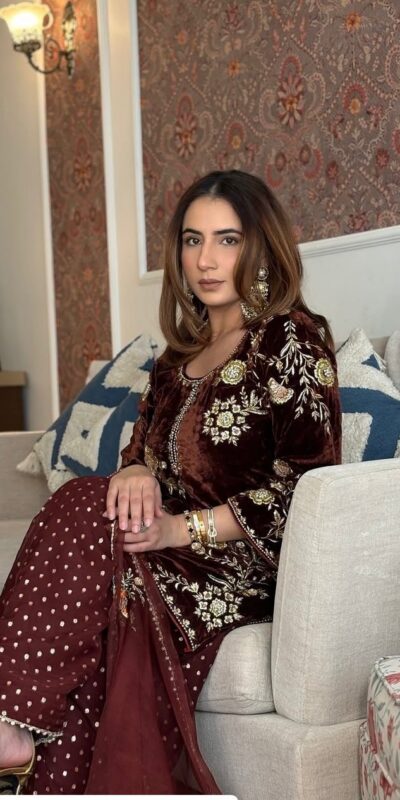 BE 408 Brown Soft Organza Salwar Suit with Lace Work & Embroidery Work. Special Price ₹2049. Delivery 4-6 Working Days. Shop now. | Bollywood Lehenga, Creative Lehenga, Designer Lehenga, Embroidered Lehenga, Lehenga, Party Wear Lehenga