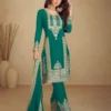 FC GULKAYRA 7473 Green Chinon Salwar Suit Perfect for Wedding, Party, Durga Puja, Eid, Sangeet – . Grab it for ₹3199. Delivery 4-6 Working Days. | Designer Suits, Jump Suits, Tops & Bottoms, Track Suits, Trendy Wear, Casual Suits, Creative suits, Palazzo Suits, Party Wear Suits, Patiala Suits, Salwar suit, Straight Suits